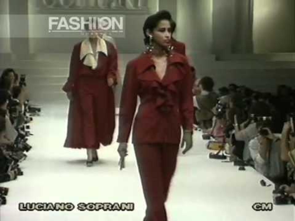 "Luciano Soprani" Spring Summer 1990 Milan pret a porter women by Canale Moda