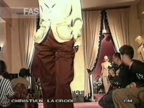 Cristian Lacroix Spring Summer 1990 Paris pret a porter women by Canale Moda