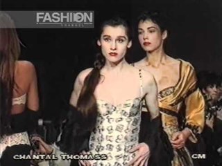 "Chantal Thomass" Autumn Winter 1990 1991 Paris Pret a Porter Woman by Canale Moda