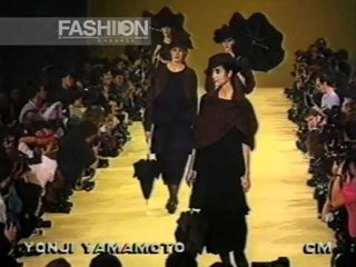"Yohji Yamamoto" Spring Summer 1989 Paris Pret a Porter Woman by Canale Moda