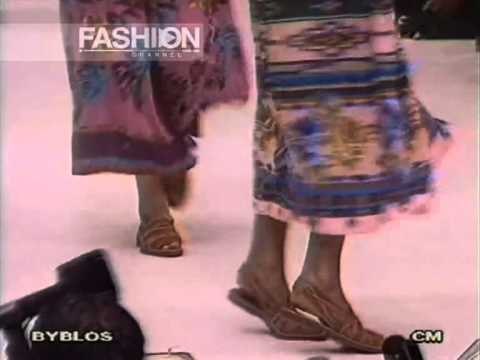 Byblos Spring Summer 1990 Milan pret a porter women by Canale Moda