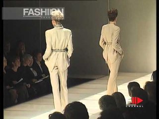 "Giorgio Armani" Spring Summer 1995 Milan 3 of 8 pret a porter woman by FashionChannel