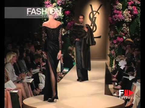 Yves Saint Laurent Autumn Winter 2001 2002 7 of 8 haute couture by FashionChannel
