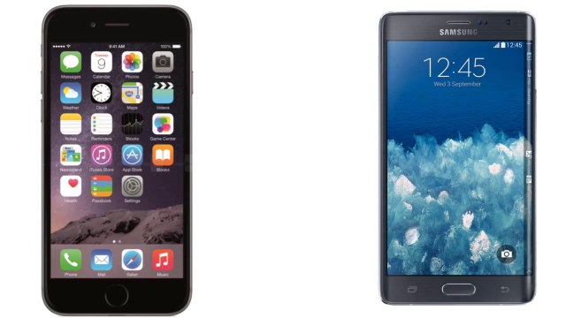 Apple iPhone 6 Plus vs Samsung Galaxy Note Edge