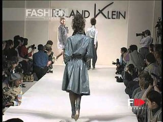 "Roland Klein" Autumn Winter 1995 1996 London 1 of 6 pret a porter woman by FashionChannel