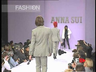 "Anna Sui" Autumn Winter 1995 1996 New York 1 of 4 pret a porter woman by FashionChannel