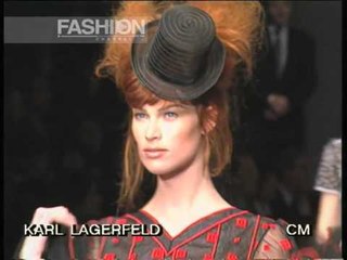 "Karl Lagerfeld" Autumn Winter 1995 1996 Paris 3 of 3 pret a porter woman by FashionChannel