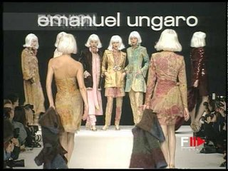 "Emanuel Ungaro" Autumn Winter 1995 1996 Paris 5 of 6 pret a porter woman by FashionChannel
