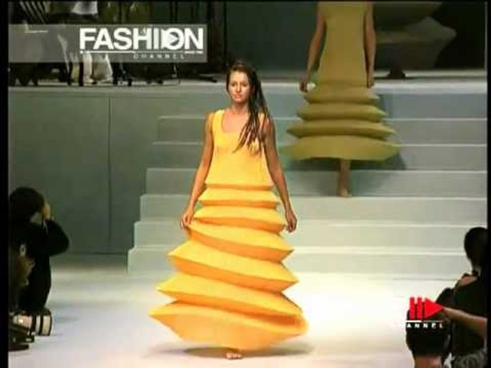 "Issey Miyake" "Minaret Dress" 1995 tribute to Milan "Salone del Mobile  2012"