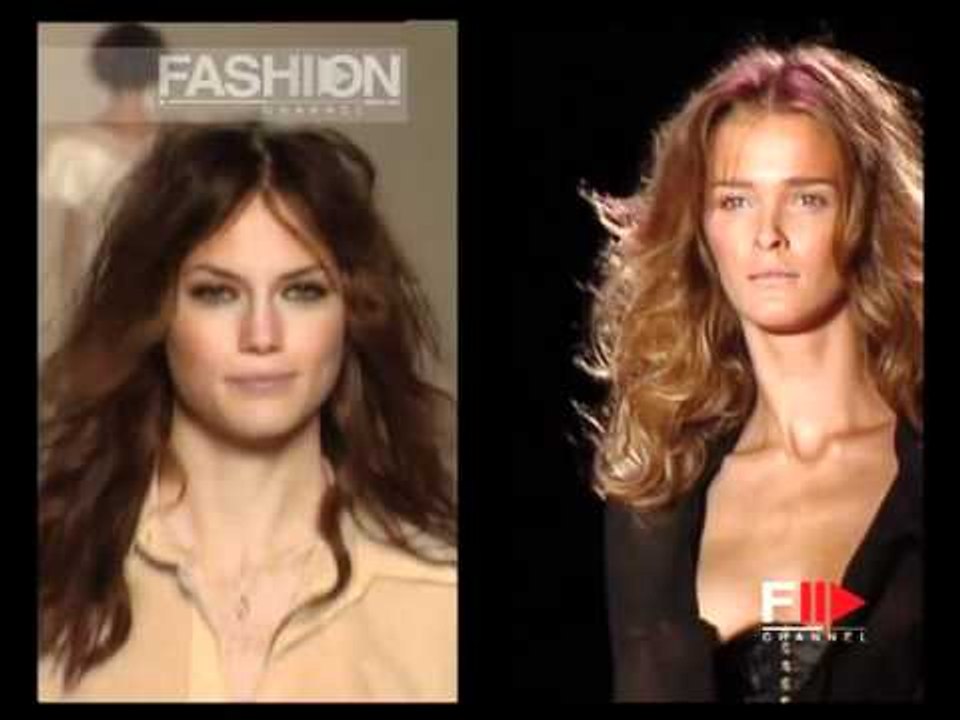 "MODELS OF 2000's" Black-hair compare to Blond-hair