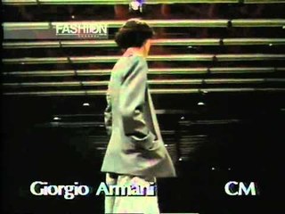 "Giorgio Armani" Spring Summer 1984 Milan Pret a Porter Woman by Canale Moda