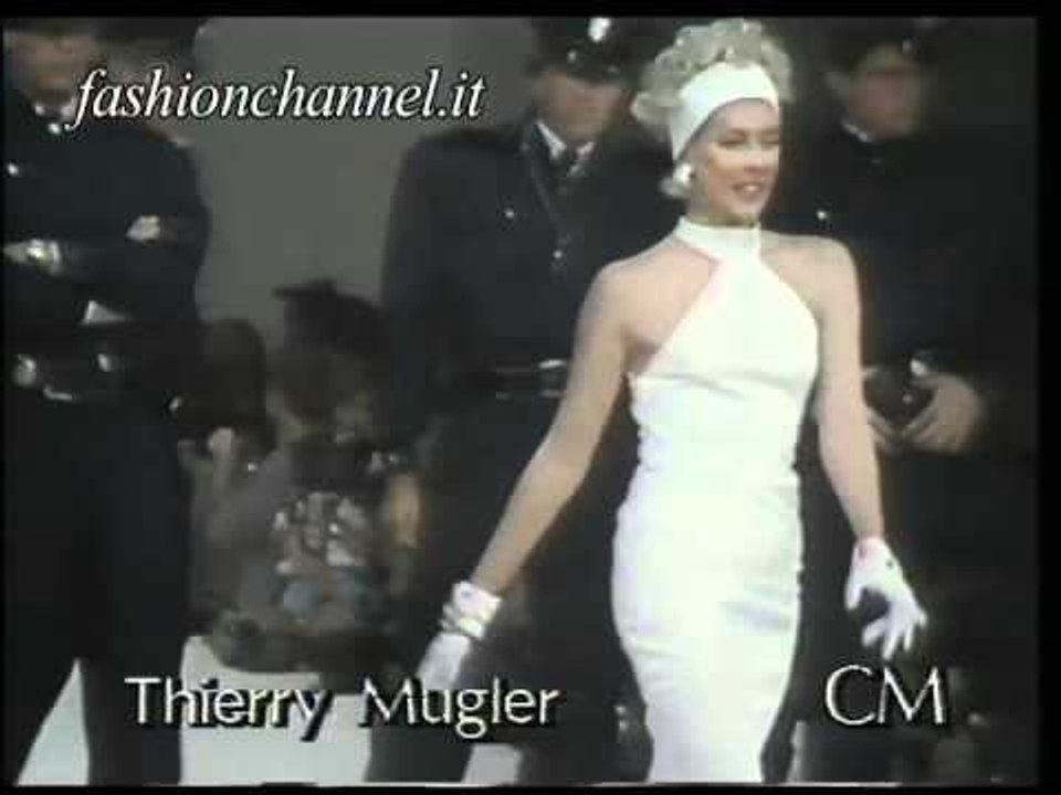 "Thierry Mugler" Spring Summer 1983 Paris Pret a Porter Woman by Canale Moda