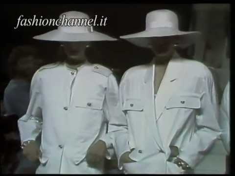 Gianni Versace Spring Summer 1983 Milan Pret a Porter Woman by Canale Moda