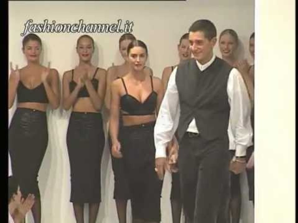 "MONICA BELLUCCI" modelling for DOLCE & GABBANA in 1995 by FashionChannel