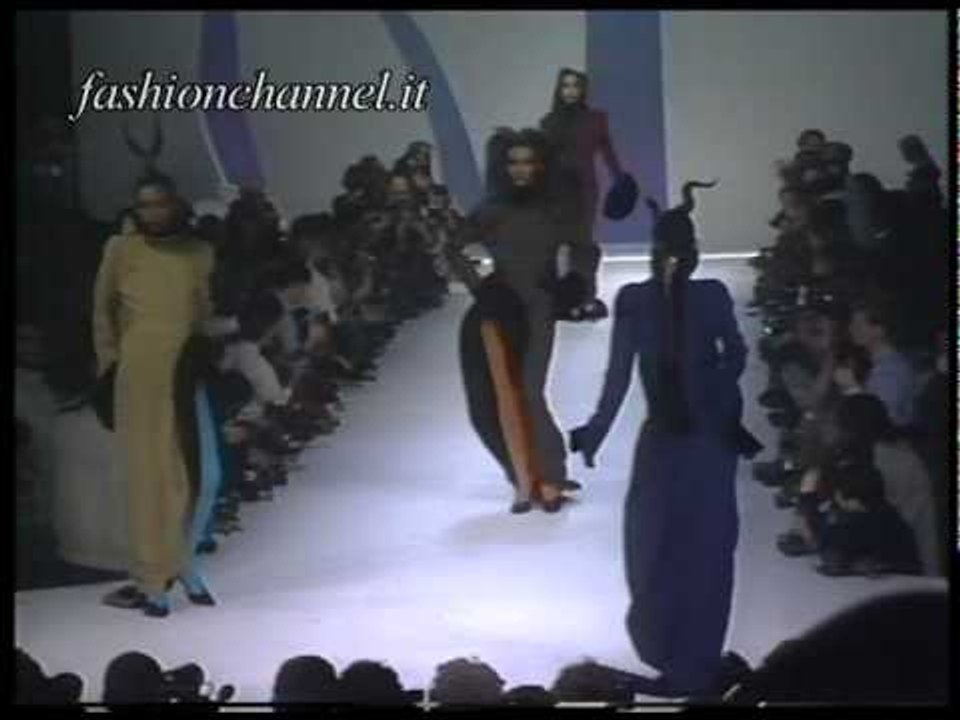 "Thierry Mugler" Autumn Winter 1988 1989 Paris 2 of 2 pret a porter woman by FashionChannel