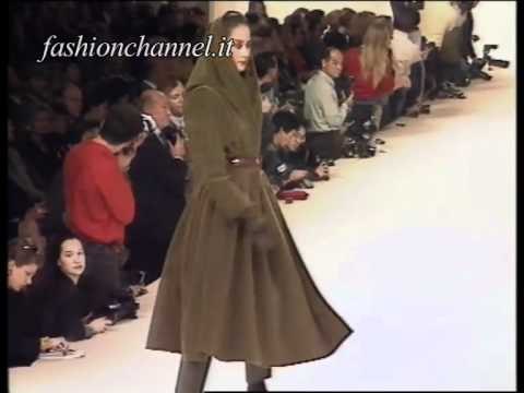 Yves Saint Laurent Autumn Winter 1991 1992 Paris 1 of 3 Pret a Porter Woman by FashionChannel