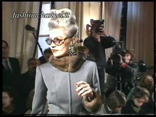 "Christian Lacroix" Autumn Winter 1988 1989 Paris 1 of 2 pret a porter woman by FashionChannel