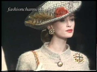 "Chanel" Autumn Winter 1988 1989 Paris 1 of 1 pret a porter woman by FashionChannel