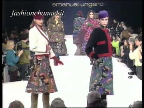 Emanuel Ungaro Autumn Winter 1991 1992 Paris 1 of 3 Pret a Porter Woman by FashionChannel