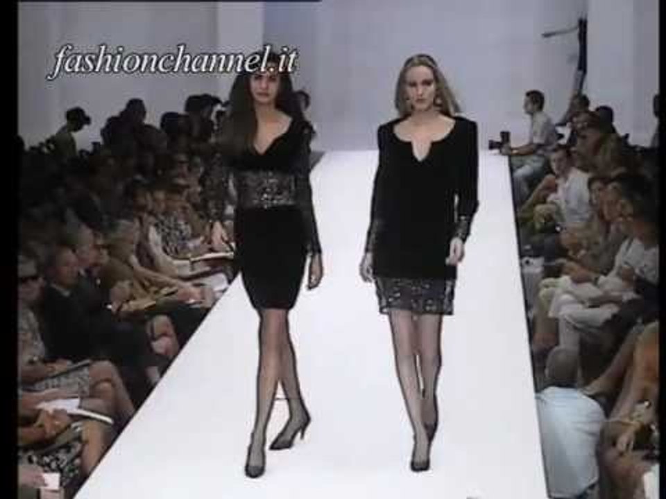 "Paola Marzotto" Autumn Winter 1991 1992 Rome 4 of 6 Haute Couture Woman by FashionChannel