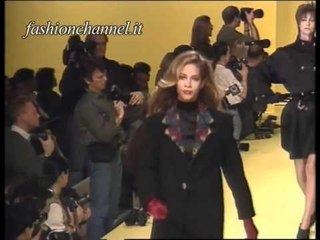 "Enrico Coveri" Autumn Winter 1991 1992 Milan 2 of 3 pret a porter woman by FashionChannel