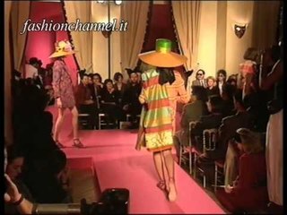 "Christian Lacroix" Spring Summer 1991 Paris 1 of 3 pret a porter woman by FashionChannel