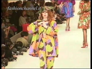 "Yves Saint Laurent" Spring Summer 1991 Paris 4 of 4 pret a porter woman by FashionChannel