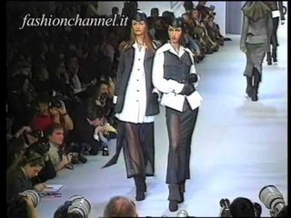 "Karl lagerfeld" Autumn Winter 1993 1994 Paris 1 of 4 pret a porter woman by FashionChannel