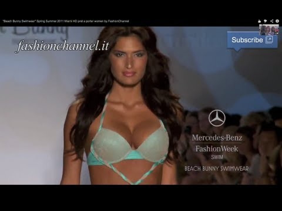 "Beach Bunny Swimwear" Spring Summer 2011 Miami HD pret a porter women by FashionChannel