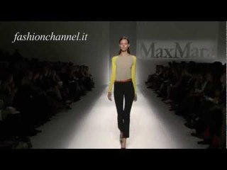 "Max Mara" Spring Summer 2011 Milan HD 1 of 2 pret a porter women by FashionChannel