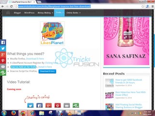 LikesPlanet Imacros BOT HACK TOOL By TRICKSFUSION.COM