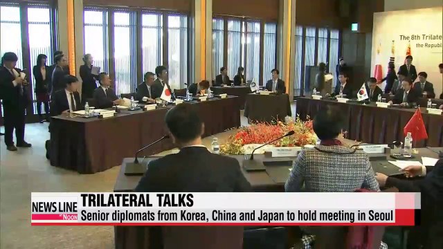 Senior diplomats from Korea, China and Japan to hold meeting in Seoul