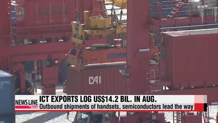 ICT exports steady in August backed by strong handset, semiconductor figures