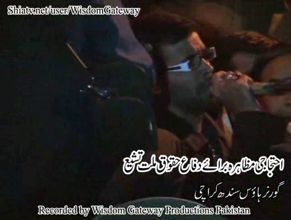 Noha by Br. Atir Haider at Janaza Shaheed Askari Raza -