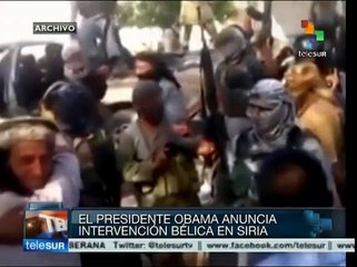 Obama anuncia intervención bélica en Siria para combatir a EI