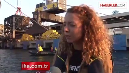 Greenpeace'den Zodyaklı 'Kömürü Durdur' Eylemi