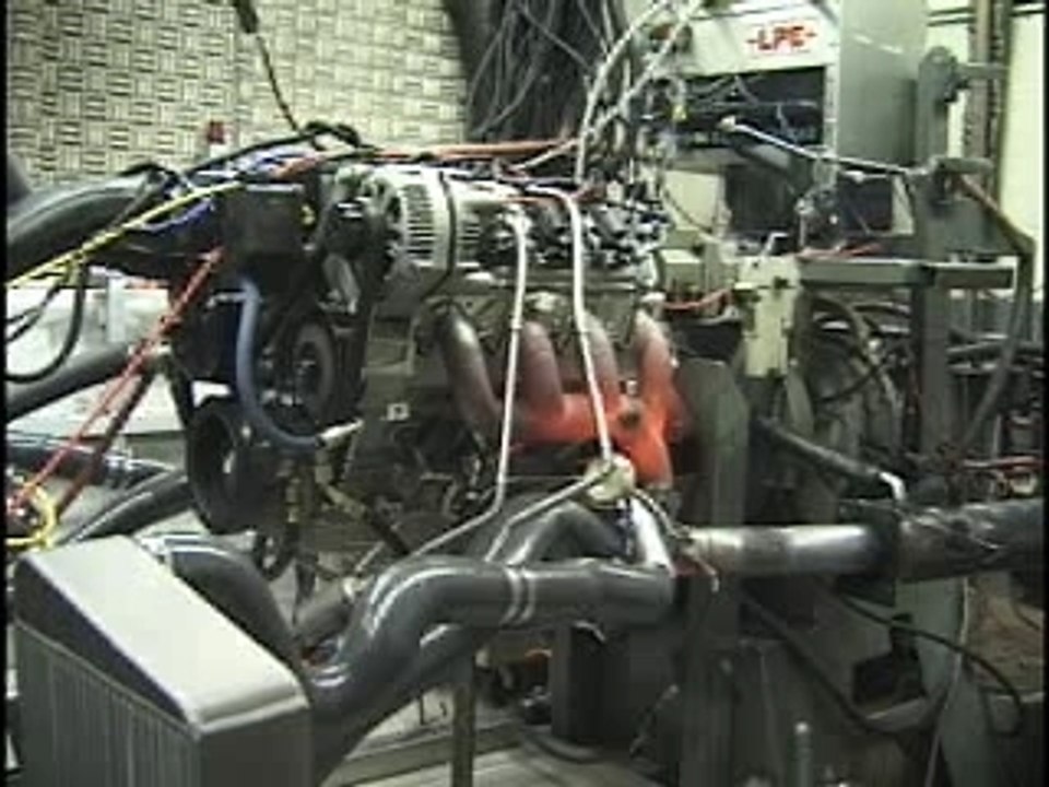 Test Moteur Corvette Type Lingenfelter