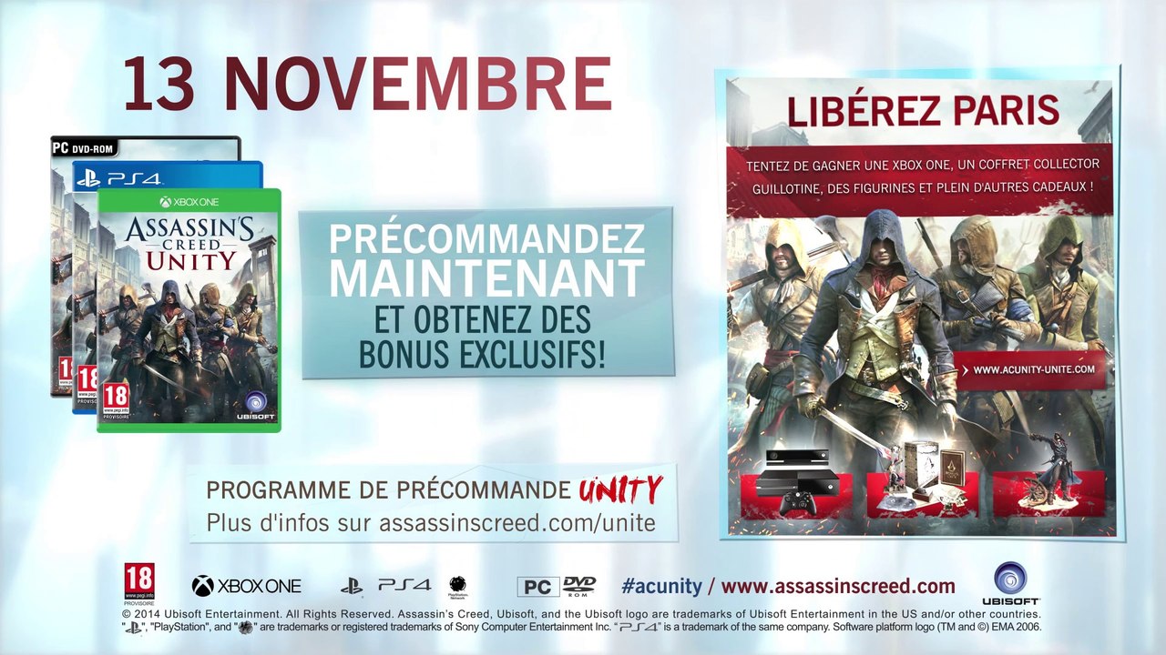 Assassin's Creed Unity - Mission coopérative