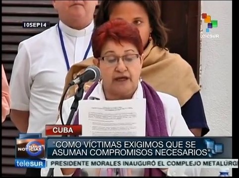 Víctimas del conflicto armado en Colombia exigen cese al fuego