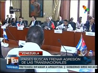 Venezuela: países buscan frenar agresión de las transnacionales