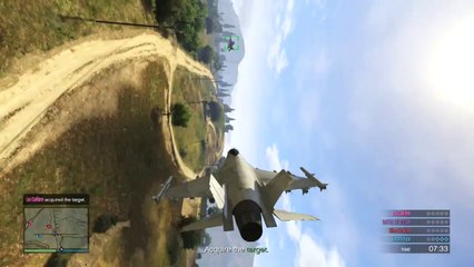 GTA 5 Funny Moments - Acquire Targets ll, Lui Calibre Dominance,Mini Ladd Rage!.