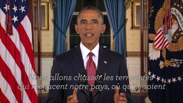 Obama : Nous chasserons l'Etat islamique où qu'il soit