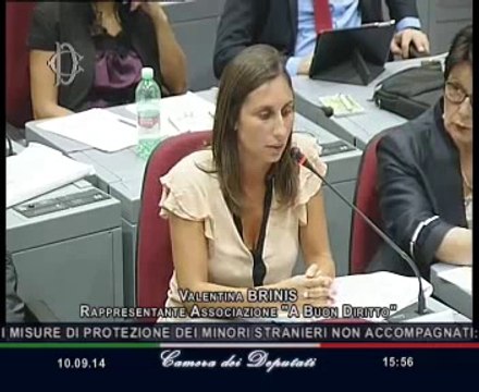 Roma - Minori stranieri, audizione esperti (10.09.14)