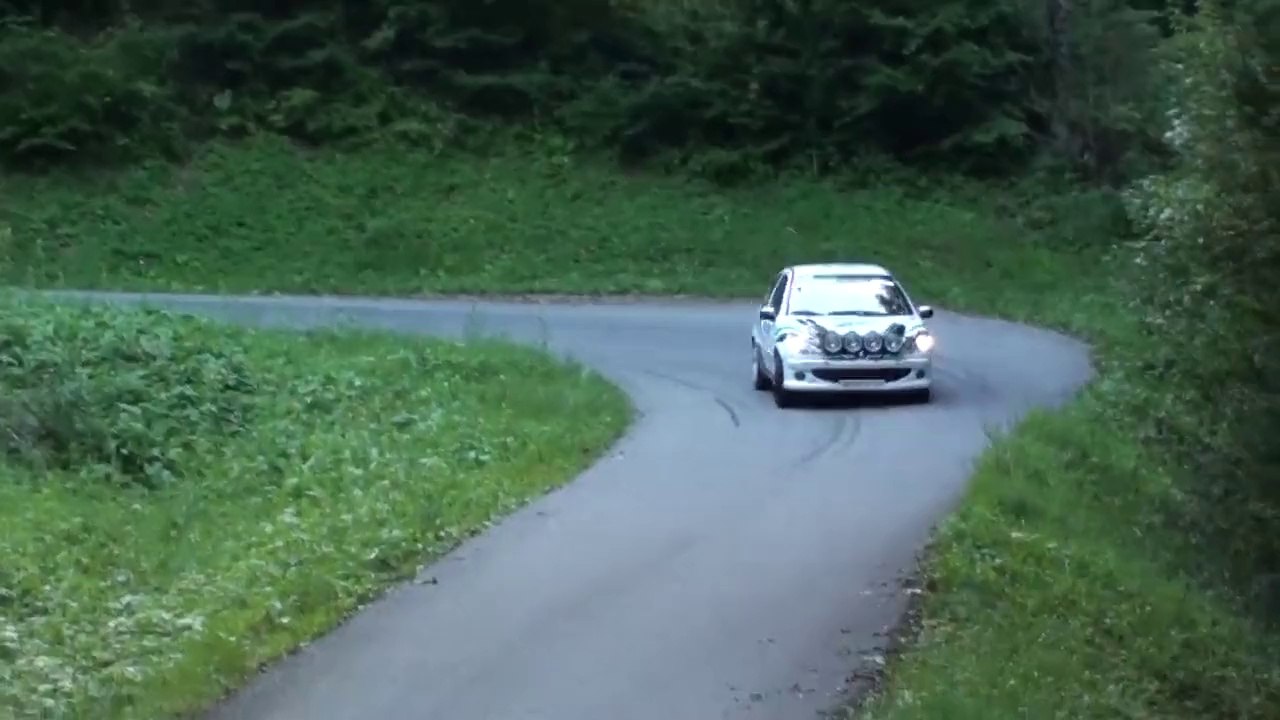 rallye du Mont-Blanc Sébastien et Anthony ES 4
