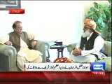 Dunya News- JUI-F chief Mualana Fazlur Rehman calls on PM Nawaz