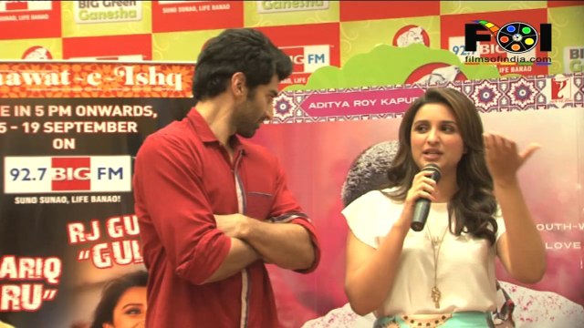 Parineeti Chopra And Aditya Roy Kapur Promote 'Daawat-e-Ishq'