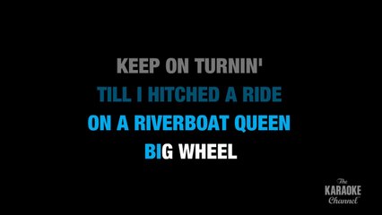 Proud Mary in the Style of _Creedence Clearwater Revival_ karaoke video with lyrics (no lead vocal)