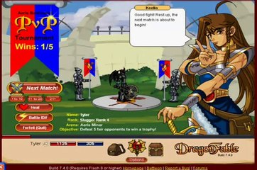 PlayerUp.com - Buy Sell Accounts - Selling dragonfable account lvl 42