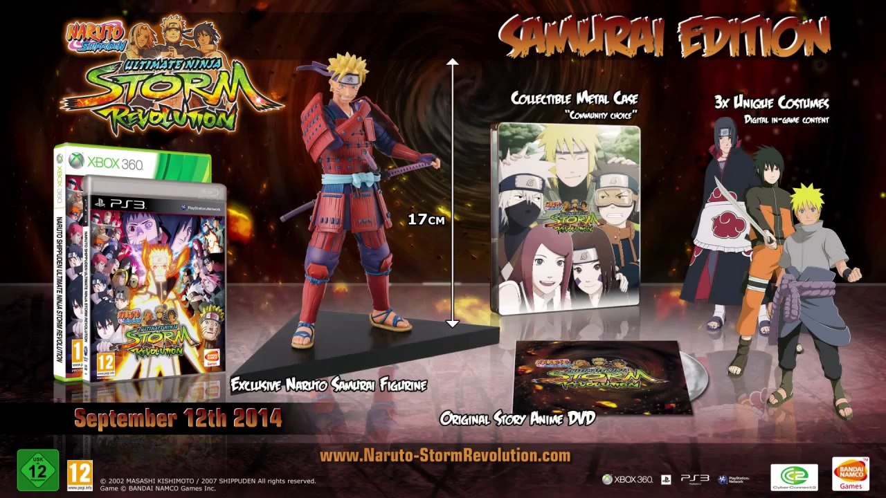 Naruto Shippuden Ultimate Ninja Storm Revolution - Launch Trailer