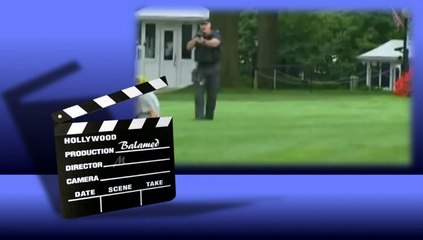 Un Fan de Pokémon saute par-dessus la clôture de la maison blanche